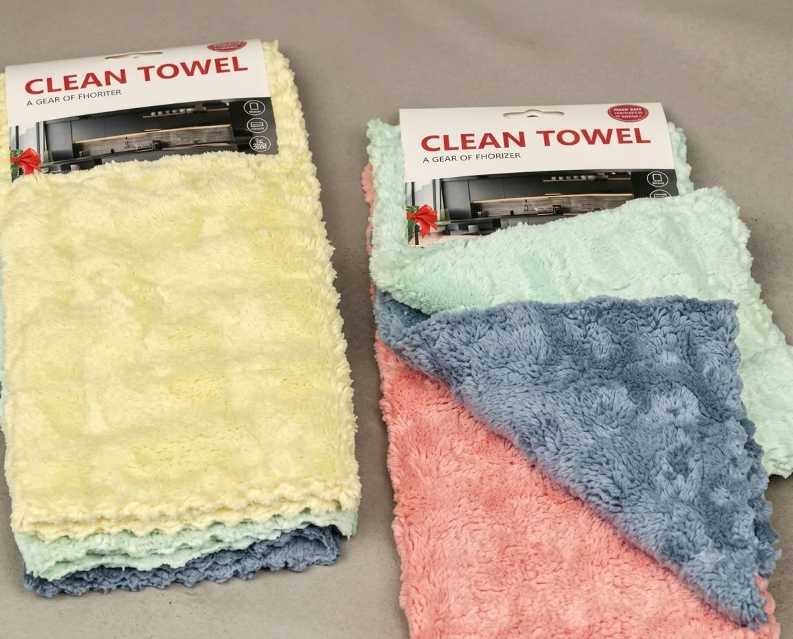 Kitchen Cleaning Towel – 5 pc Mixed Colors